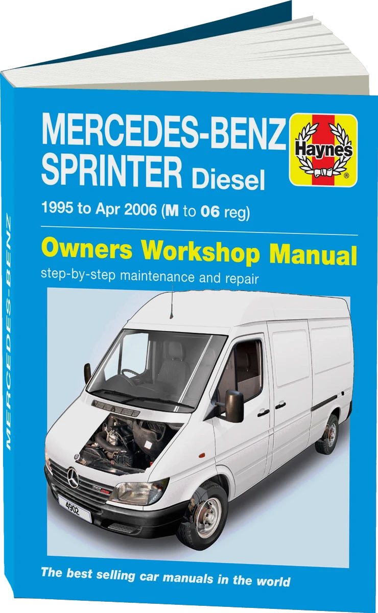Mercedes-Benz Sprinter Diesel (95 - Apr 06) Haynes Repair Manual