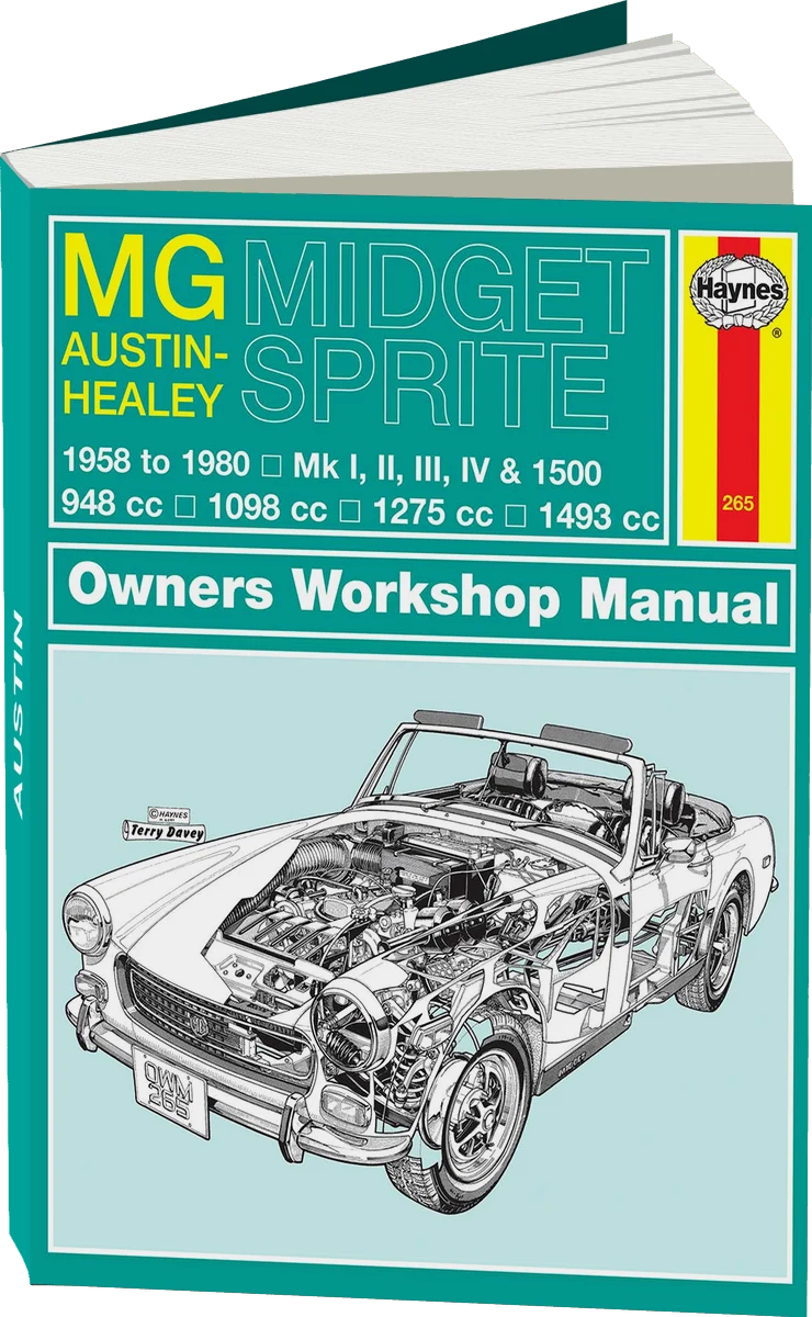 MG Midget & Austin-Healey Sprite (1958-1980) Haynes Repair Manual