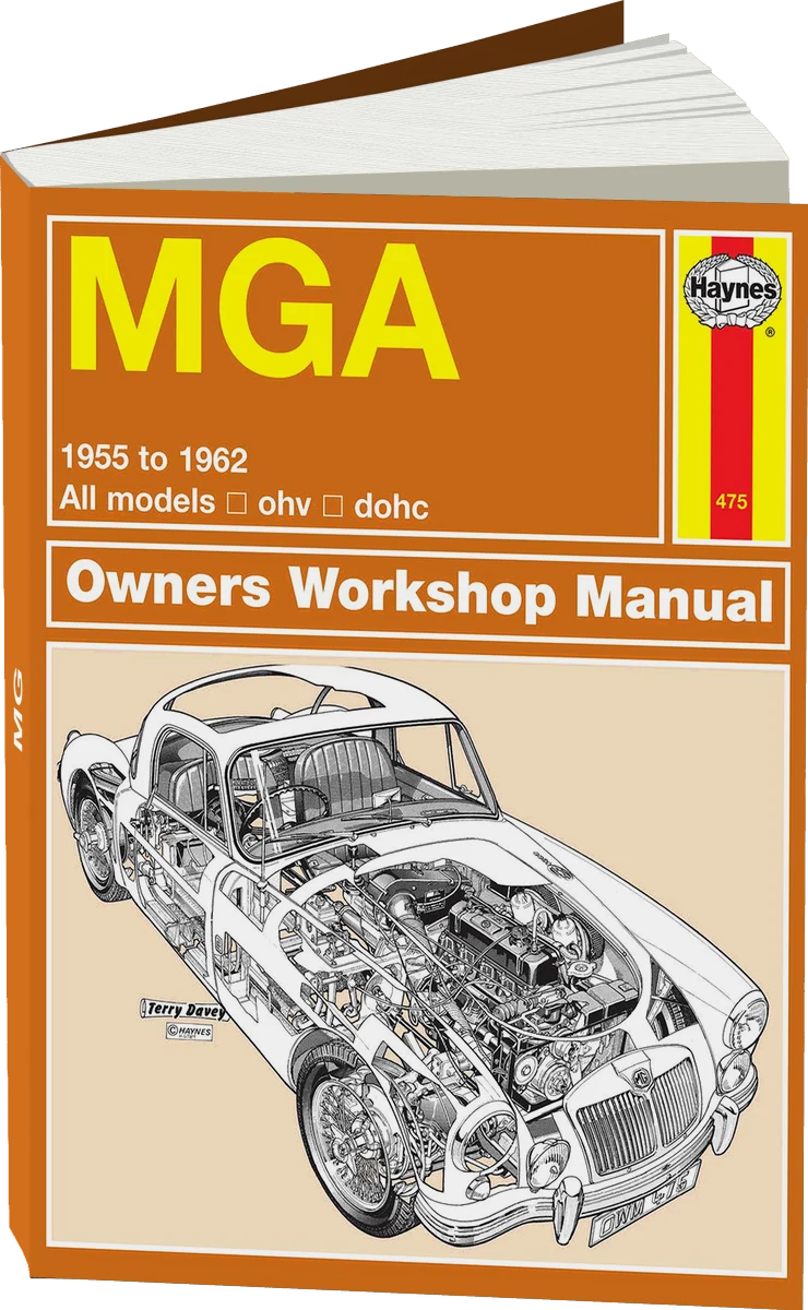 MGA (1955-1962) Haynes Repair Manual