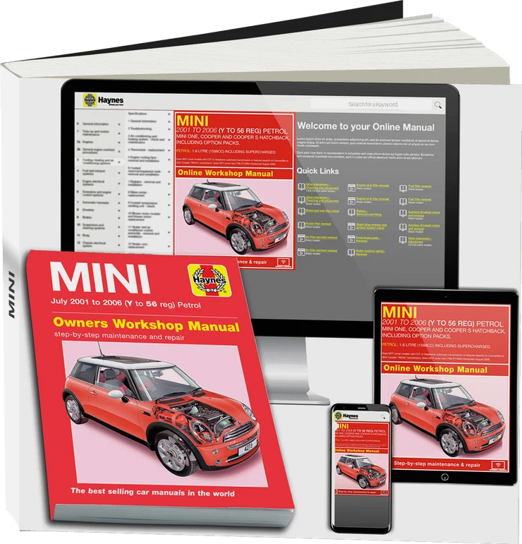 MINI Petrol (July 2001-2006) Haynes Repair Manual