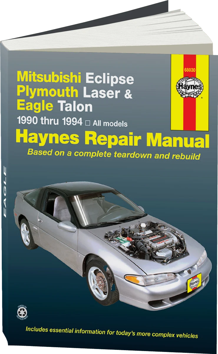 Mitsubishi Eclipse, Plymouth Laser & Eagle Talon (90-94) Haynes Repair Manual