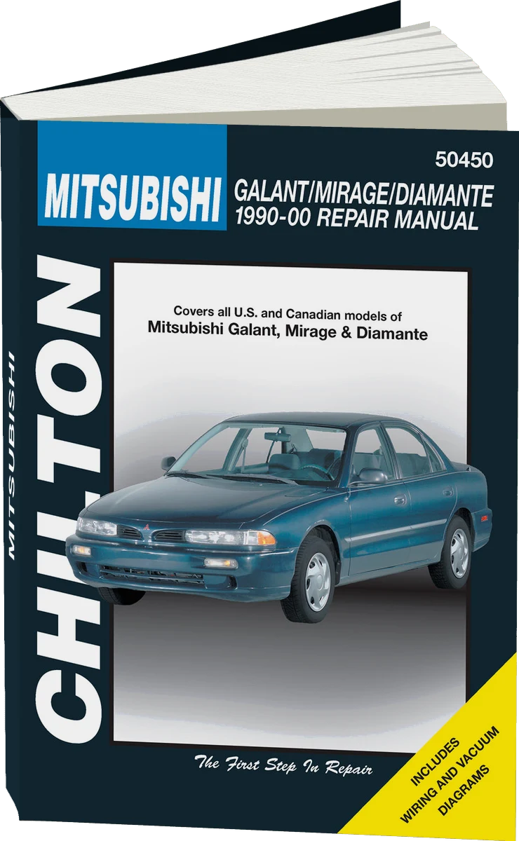 Mitsubishi Galant, Mirage & Diamante for (1990-00) Chilton Repair Manual (USA)