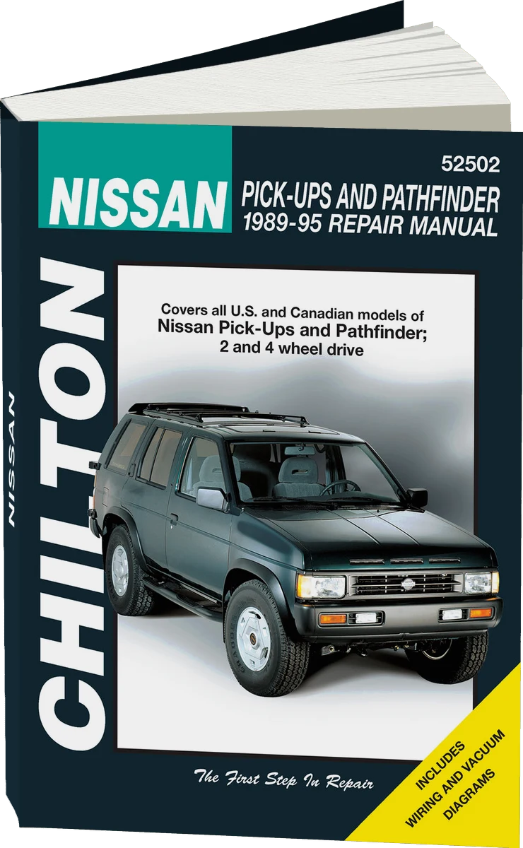 Nissan (1989-95) for of Pick-Ups & Pathfinder (two & four wheel drive) Chilton Repair Manual (USA)