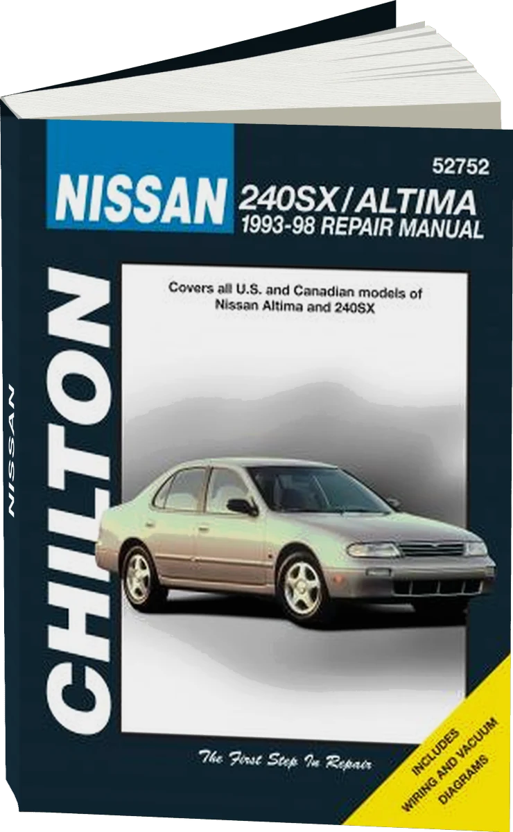 Nissan 240SX & Altima Chilton Repair Manual covering all models for 1993-98