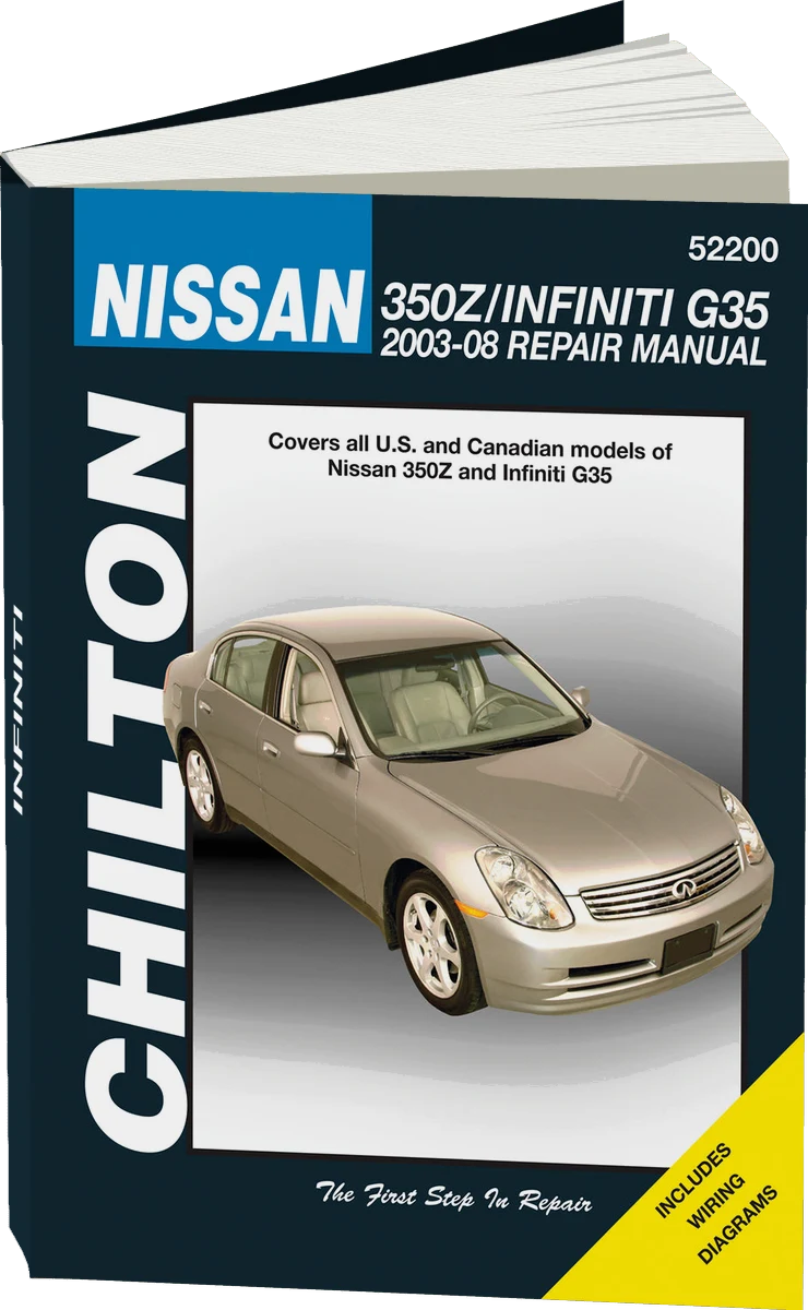 Nissan 350Z and Infiniti G35 (2003-2008) Chilton Repair Manual