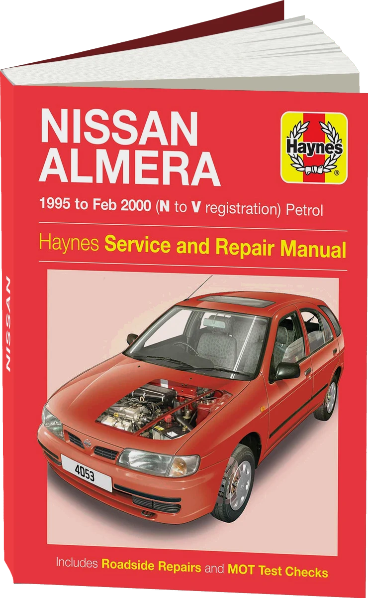 Nissan Almera Petrol (1995-Feb 2000) Haynes Repair Manual