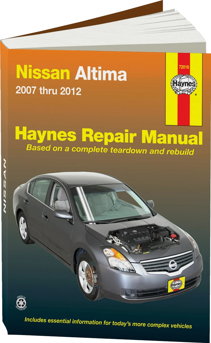 Nissan Altima (07-12) Haynes Repair Manual