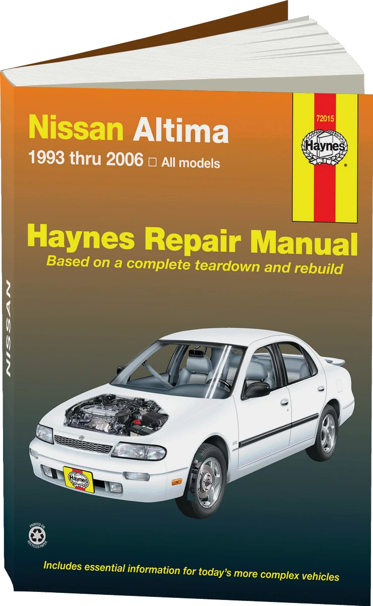 Nissan Altima (1993-2006) for Altima Haynes Repair Manual (USA)