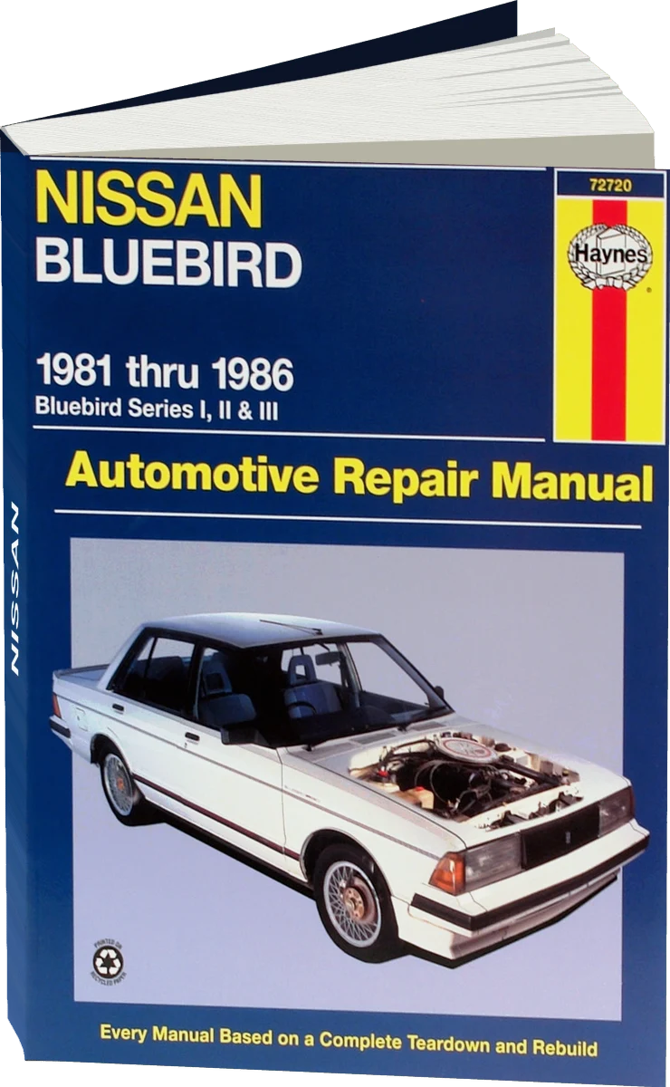 Nissan Bluebird (81-86) Haynes Repair Manual (AUS)