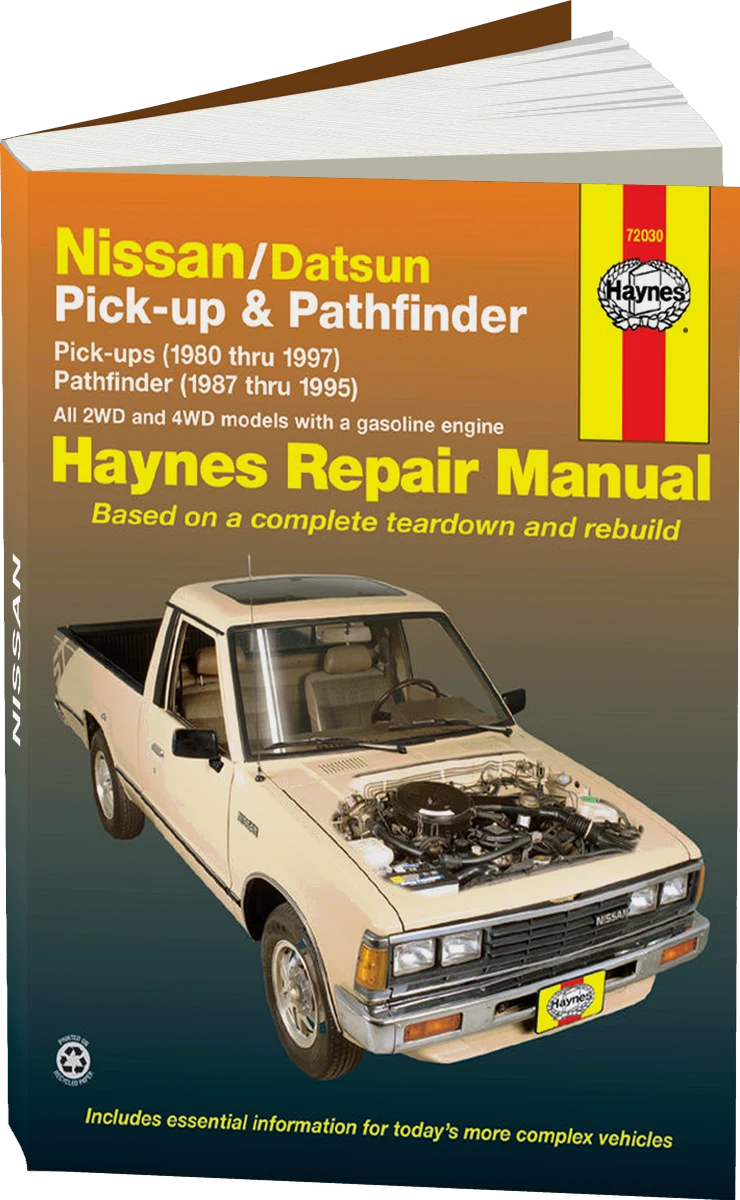 Nissan/Datsun Pick-up & Pathfinder (1980-1997) covering 2WD & 4WD petrol Pick-up (1980-1997) Pathfinder (1987-1995) Haynes Repair Manual (USA)