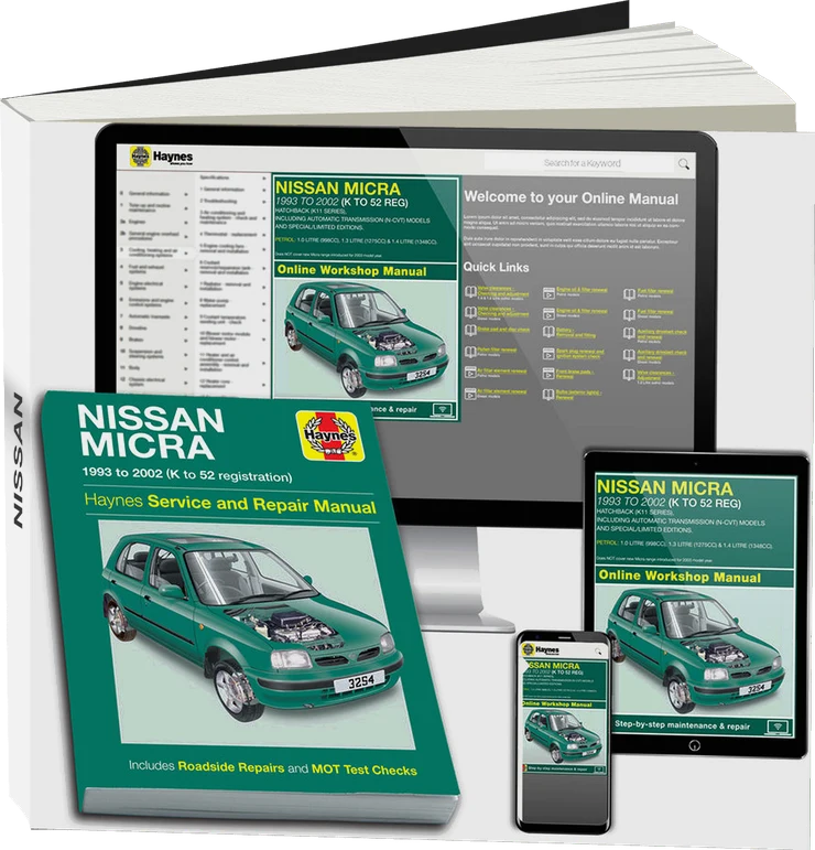 Nissan Micra (1993-2002) Haynes Repair Manual