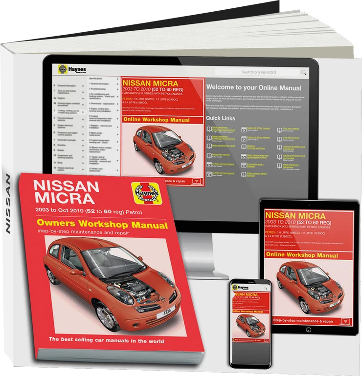 Nissan Micra (2003-Oct 2010) Haynes Repair Manual