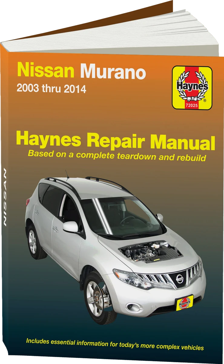 Nissan Murano (03-14) Haynes Repair Manual