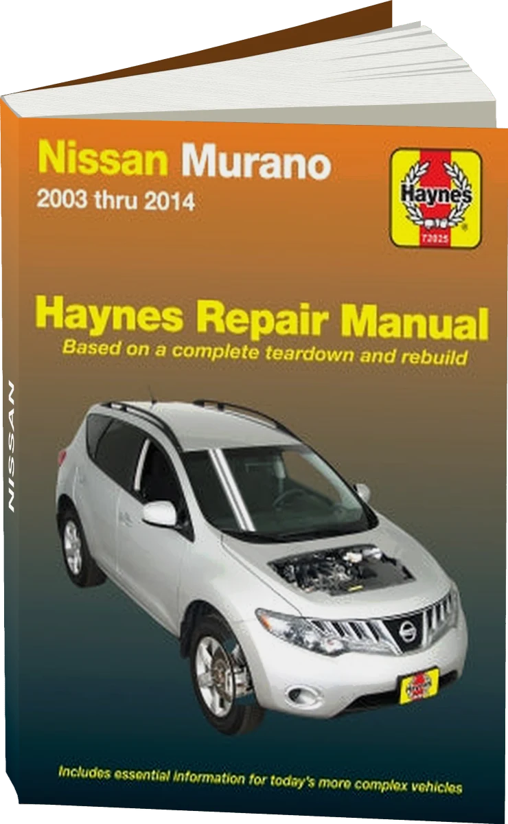 Nissan Murano (2003-2014) Haynes Repair Manual (USA)