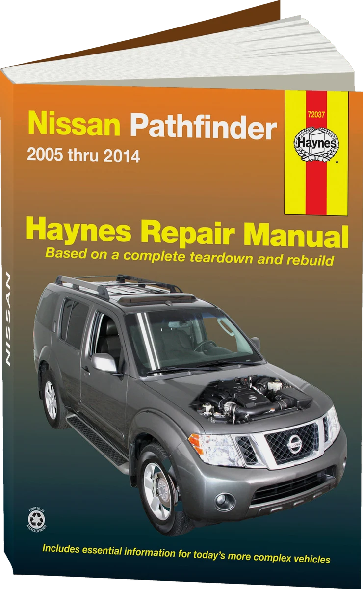 Nissan Pathfinder (2005-2014) Haynes Repair Manual (USA)