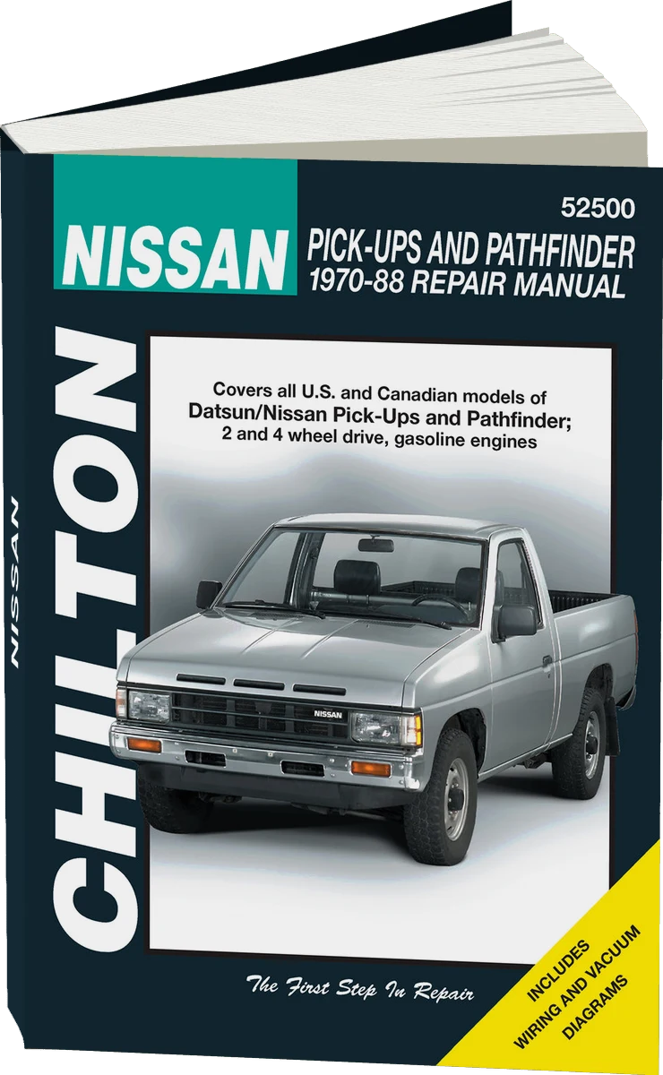 Nissan Pick-ups & Pathfinder for (1970-88) Chilton Repair Manual (USA)