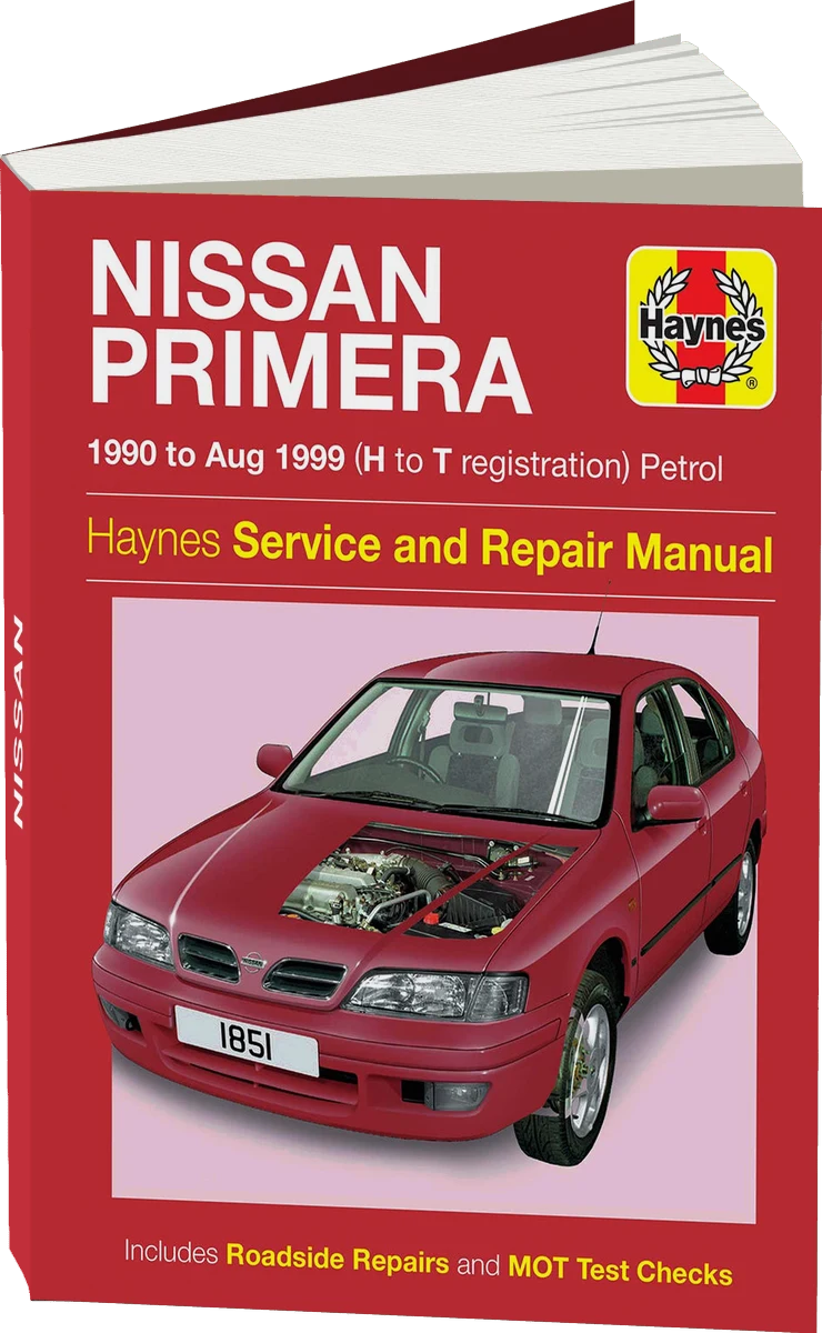 Nissan Primera Petrol (1990-Aug 1999) Haynes Repair Manual