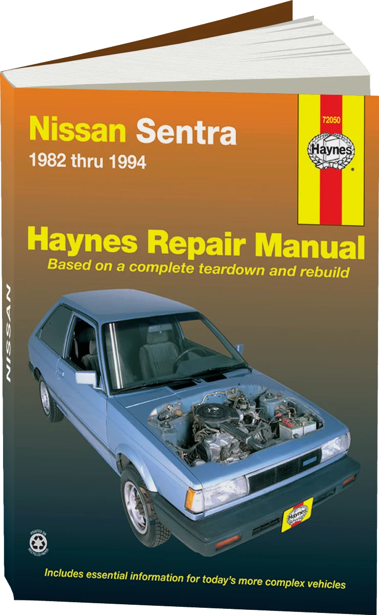 Nissan Sentra Sedan, Coupe, Wagon petrol (1982-1994) Haynes Repair Manual (USA)