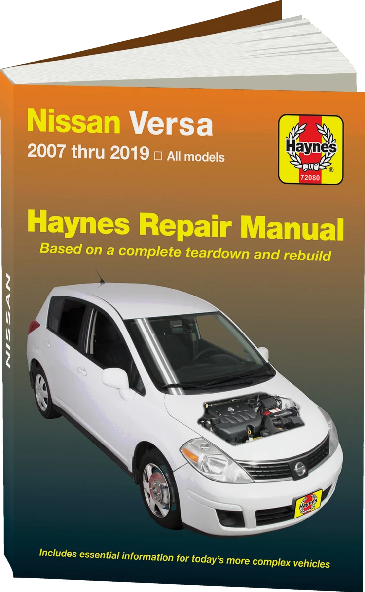 Nissan Versa (07-19) Haynes Repair Manual