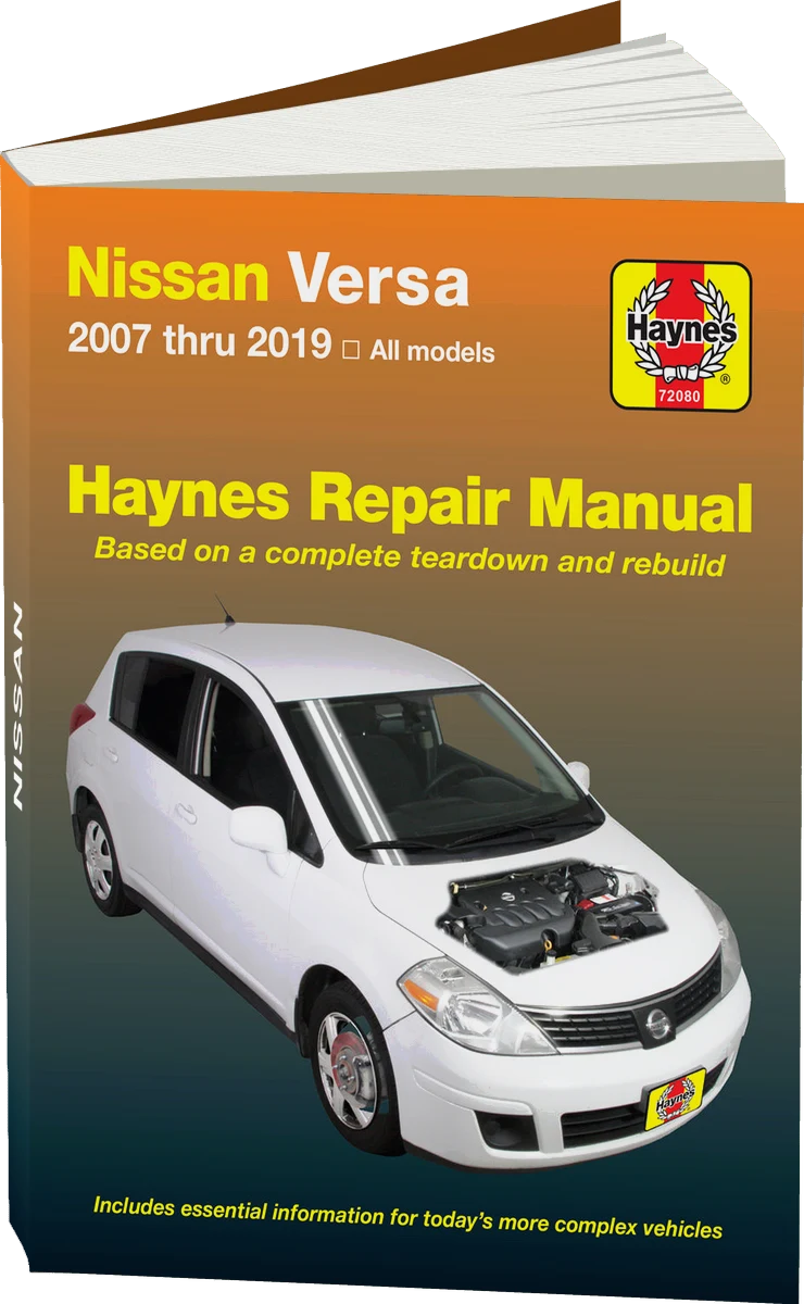 Nissan Versa for Versa (2007-2019) Haynes Repair Manual (USA)