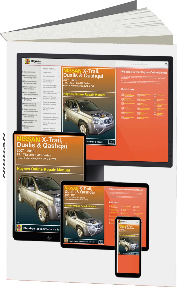 Nissan X-Trail / Dualis / Qashqai 2007-2018 (AUS)