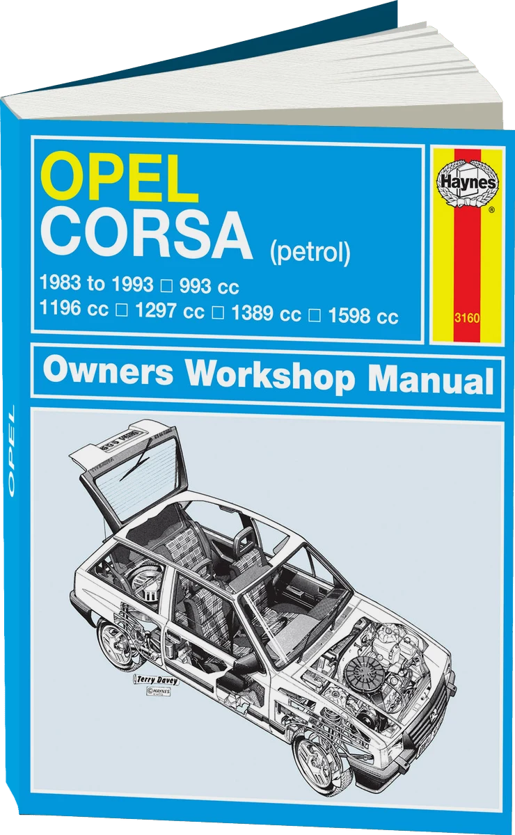Opel Corsa Petrol (83 - Mar 93) Haynes Repair Manual