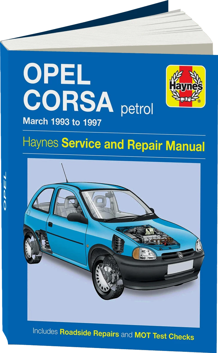 Opel Corsa Petrol (Mar 1993-1997) Haynes Repair Manual