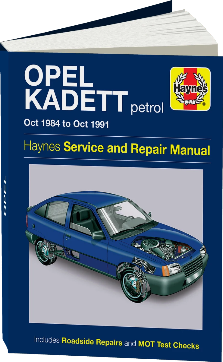 Opel Kadett Petrol (Oct 84 - Oct 91) Haynes Repair Manual