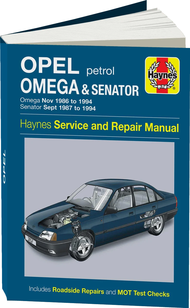 Opel Omega & Senator Petrol (Nov 1986-1994) Haynes Repair Manual