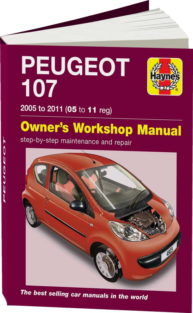 Peugeot 107 Petrol (2005-2011) Haynes Repair Manual