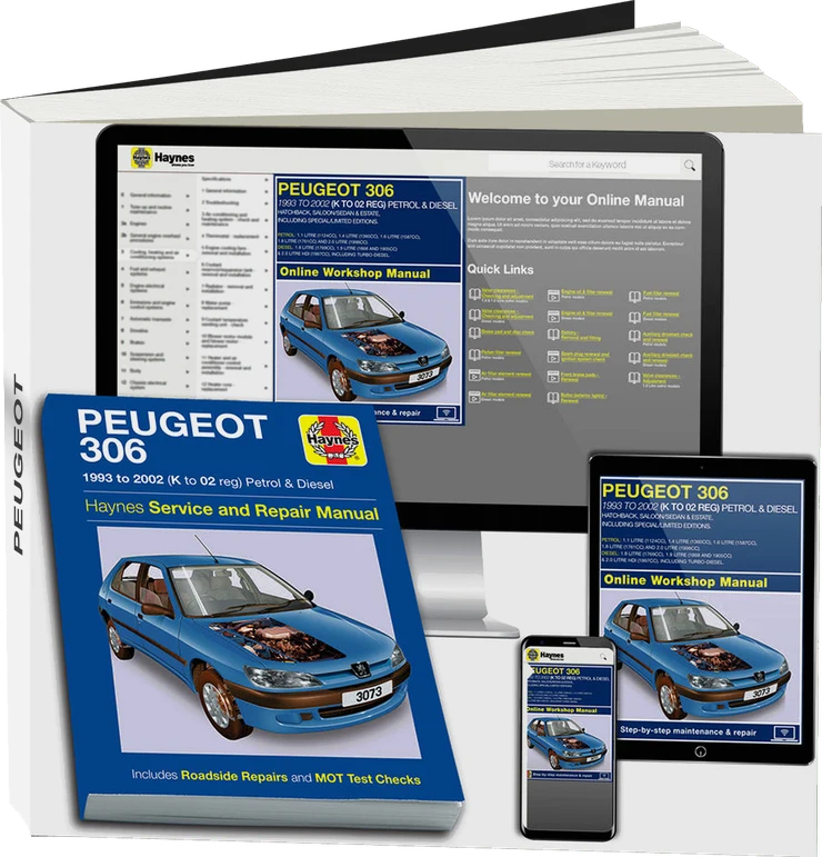 Peugeot 306 Petrol & Diesel (1993-2002) Haynes Repair Manual