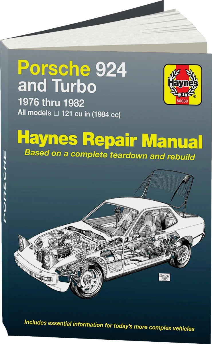 Porsche 924 (1976-1982) Haynes Repair Manual