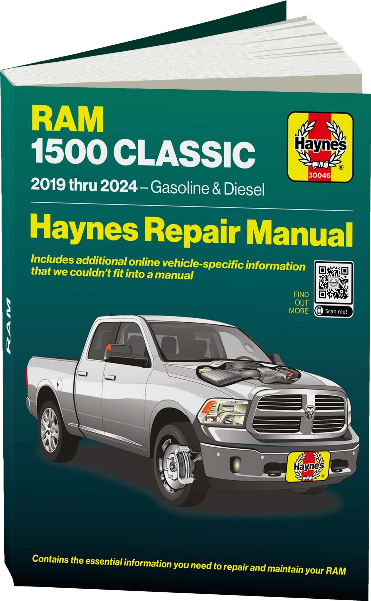 RAM 1500 Classic (2019-2024) Haynes Repair Manual