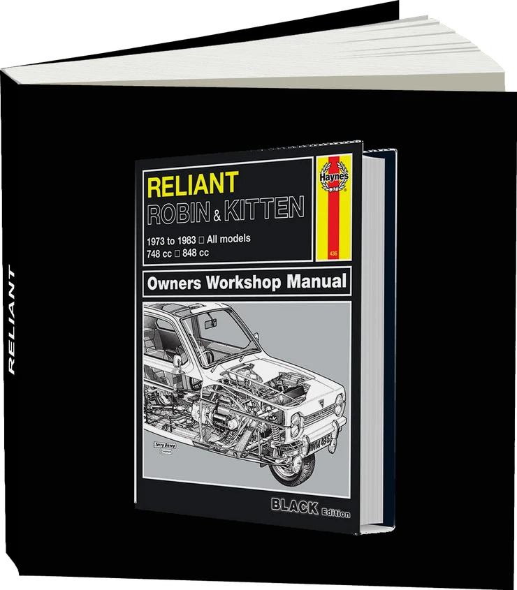 Reliant Robin & Kitten (1973-1983) Haynes Repair Manual - Premium Hardback Edition