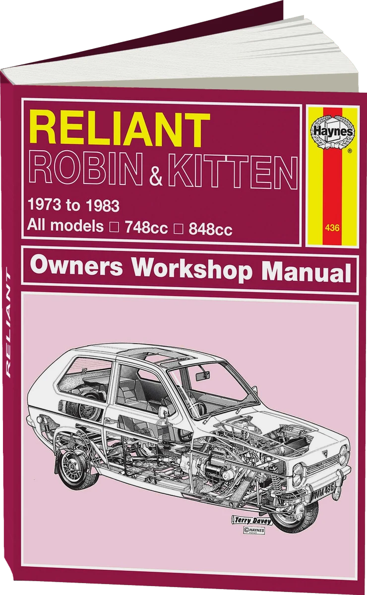 Reliant Robin & Kitten (1973-1983) Haynes Repair Manual
