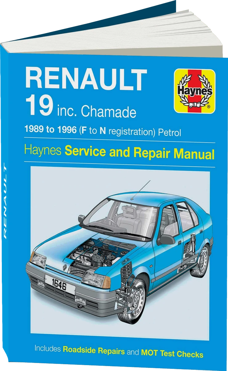 Renault 19 Petrol (1989-1996) Haynes Repair Manual