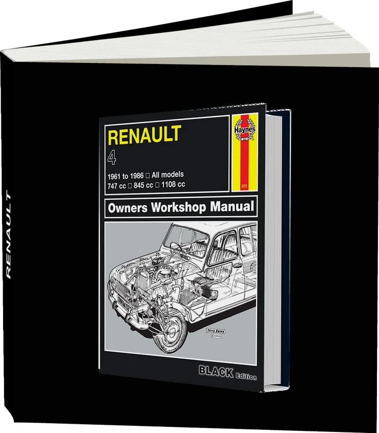 Renault 4 (1961-1986) Haynes Repair Manual - Premium Hardback Edition