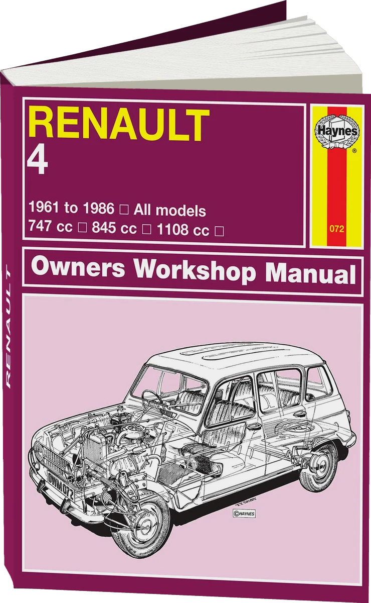Renault 4 (1961-1986) Haynes Repair Manual
