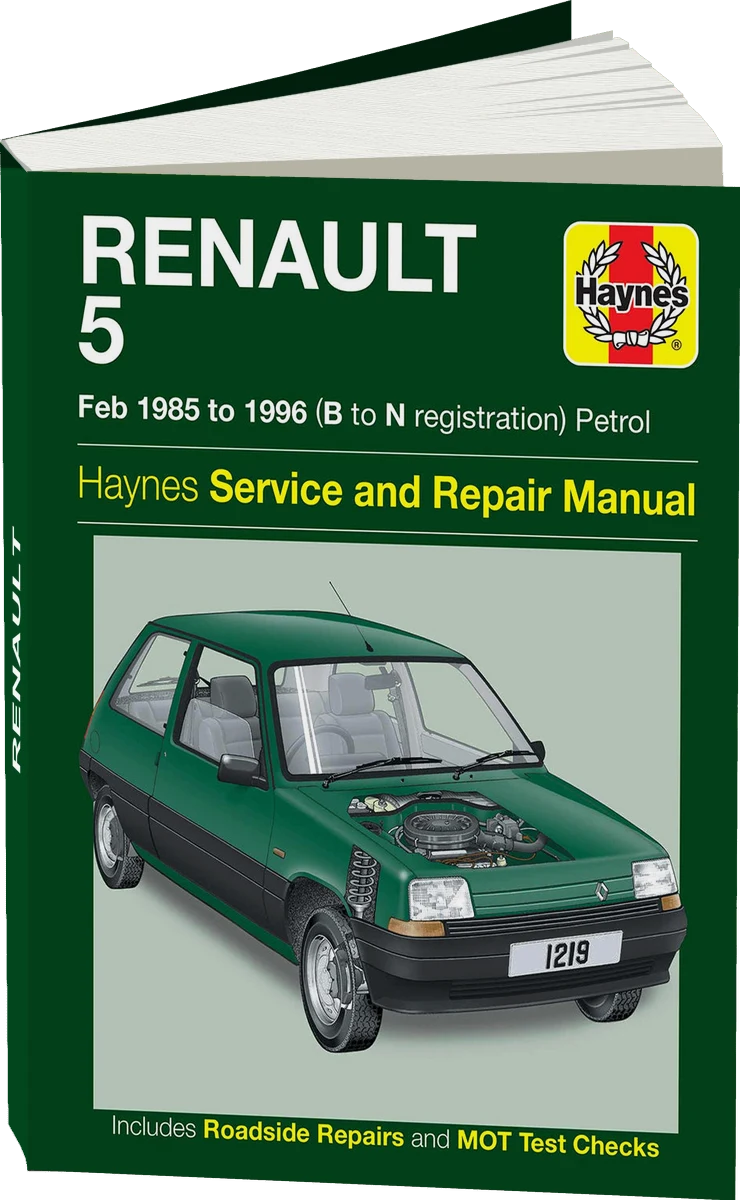 Renault 5 Petrol (Feb 1985-1996) Haynes Repair Manual
