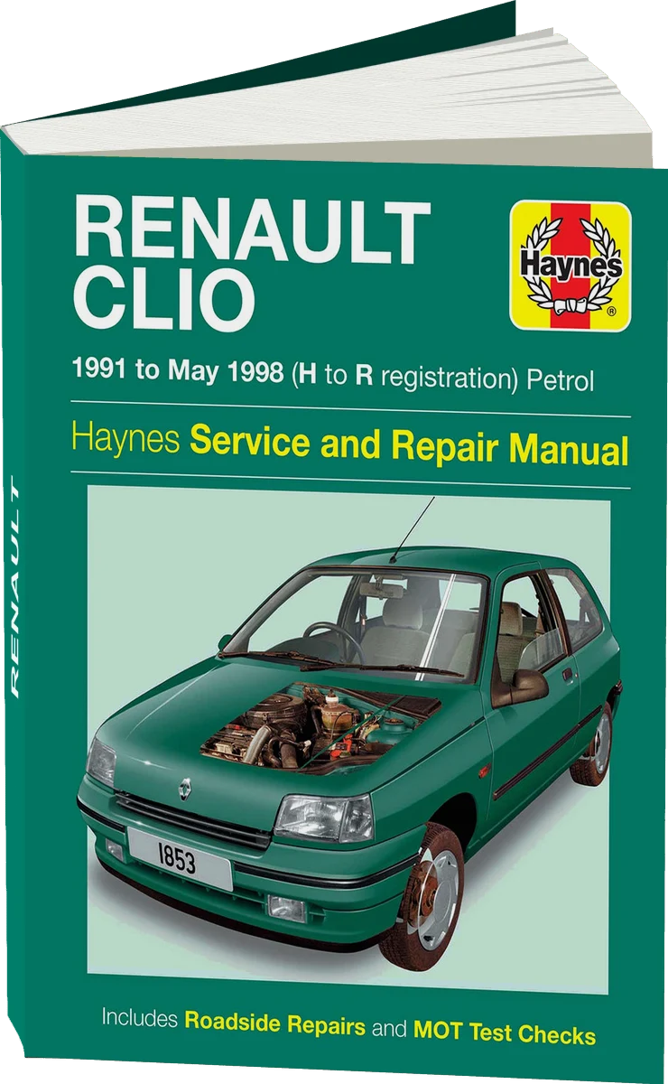 Renault Clio Petrol (1991-May 1998) Haynes Repair Manual