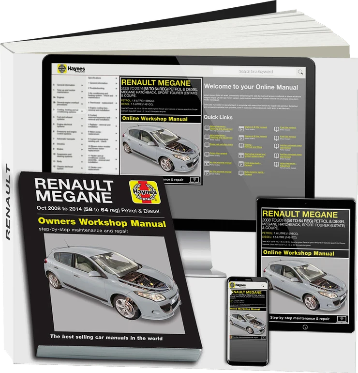 Renault Megane (2008-2014) Haynes Repair Manual