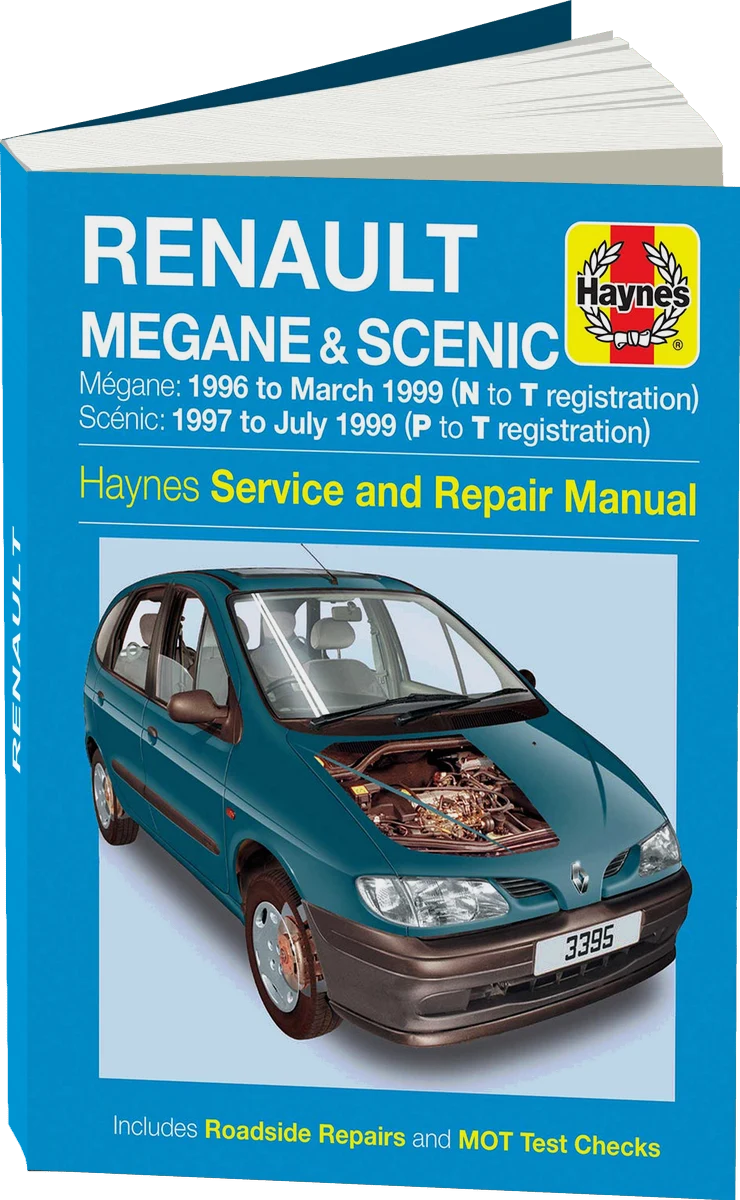 Renault Megane & Scenic Petrol & Diesel (1996-1999) Haynes Repair Manual