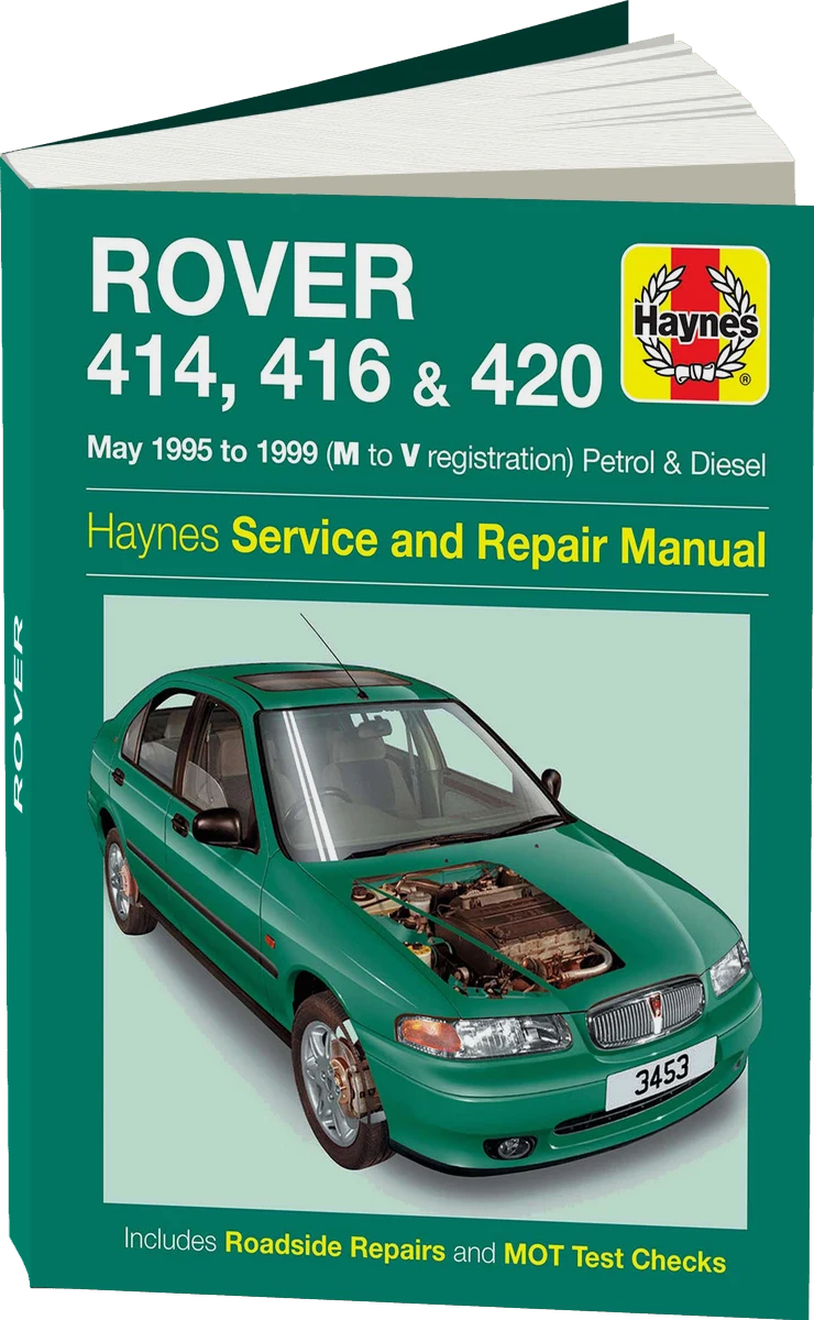 Rover 414, 416 & 420 Petrol & Diesel (May 1995-1999) Haynes Repair Manual