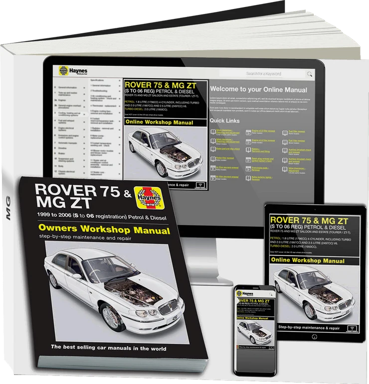 Rover 75 / MG ZT Petrol & Diesel (1999-2006) Haynes Repair Manual