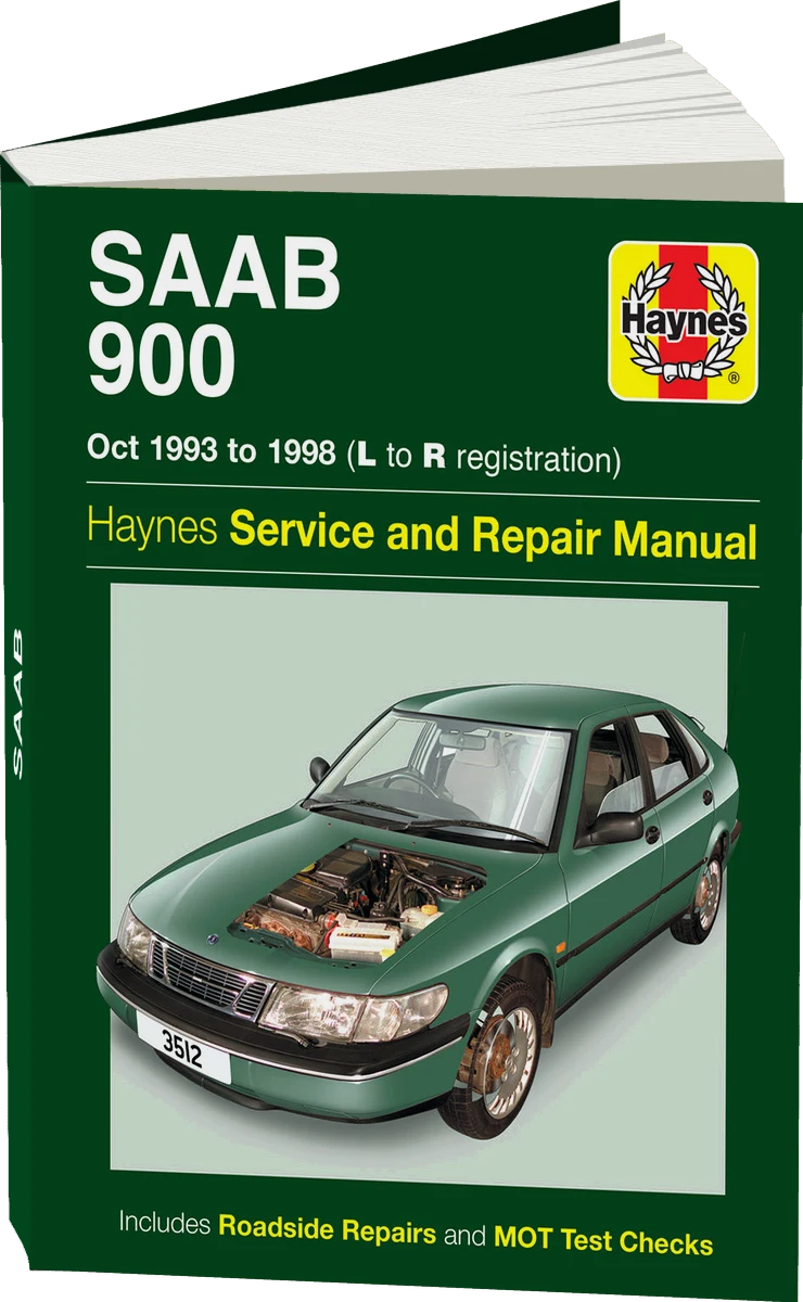 Saab 900 (Oct 93 - 98) Haynes Repair Manual