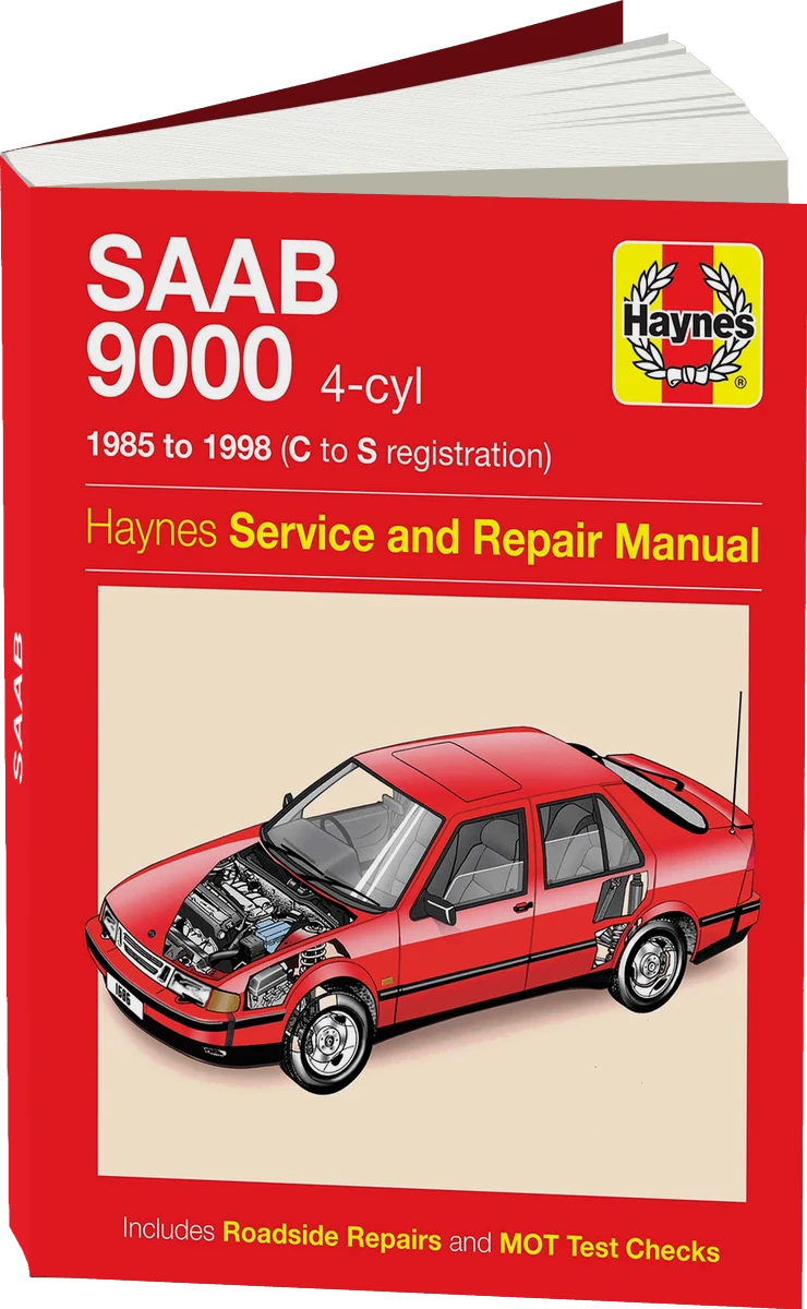 Saab 9000 (4-cyl) (1985-1998) Haynes Repair Manual