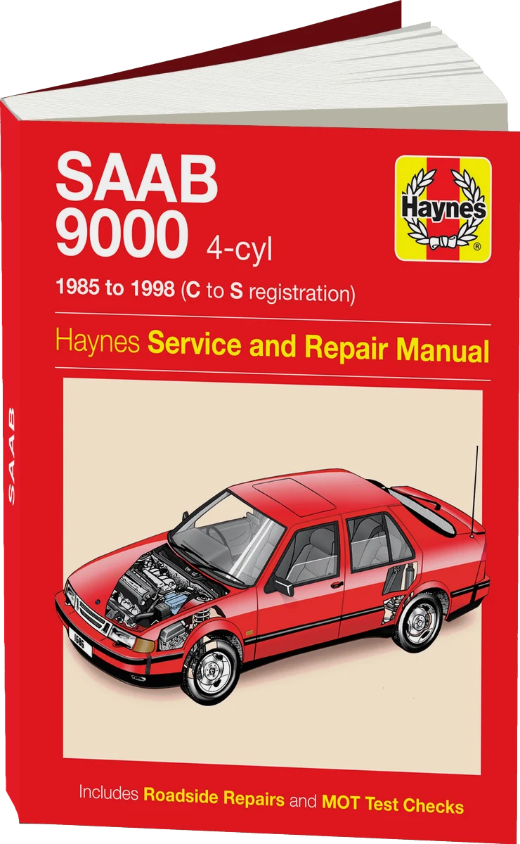 Saab 9000 (4-cyl) (85 - 98) Haynes Repair Manual