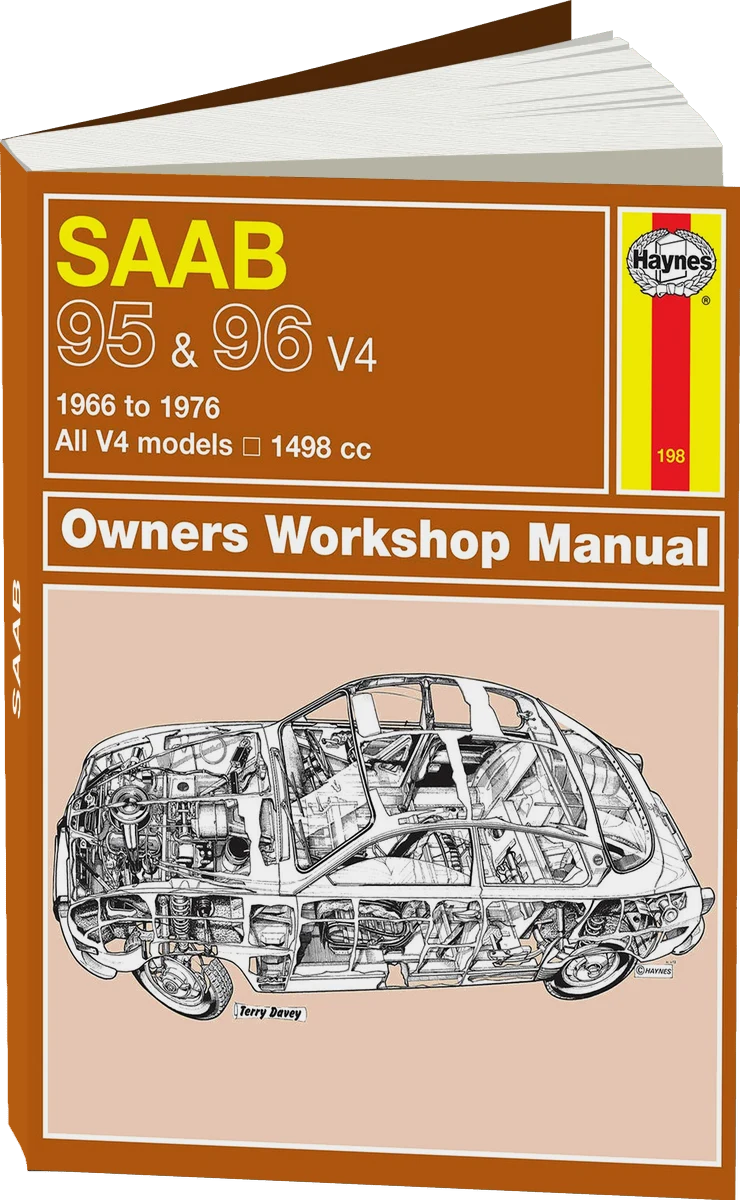Saab 95 & 96 Petrol (1966-1976) Haynes Repair Manual