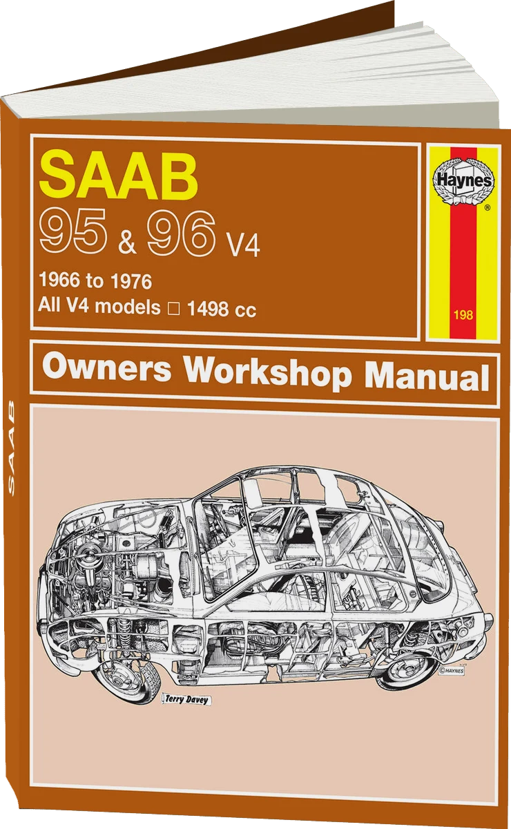 Saab 95 & 96 Petrol (66 - 76) Haynes Repair Manual