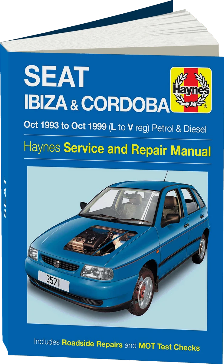 Seat Ibiza & Cordoba Petrol & Diesel (Oct 1993-Oct 1999) Haynes Repair Manual